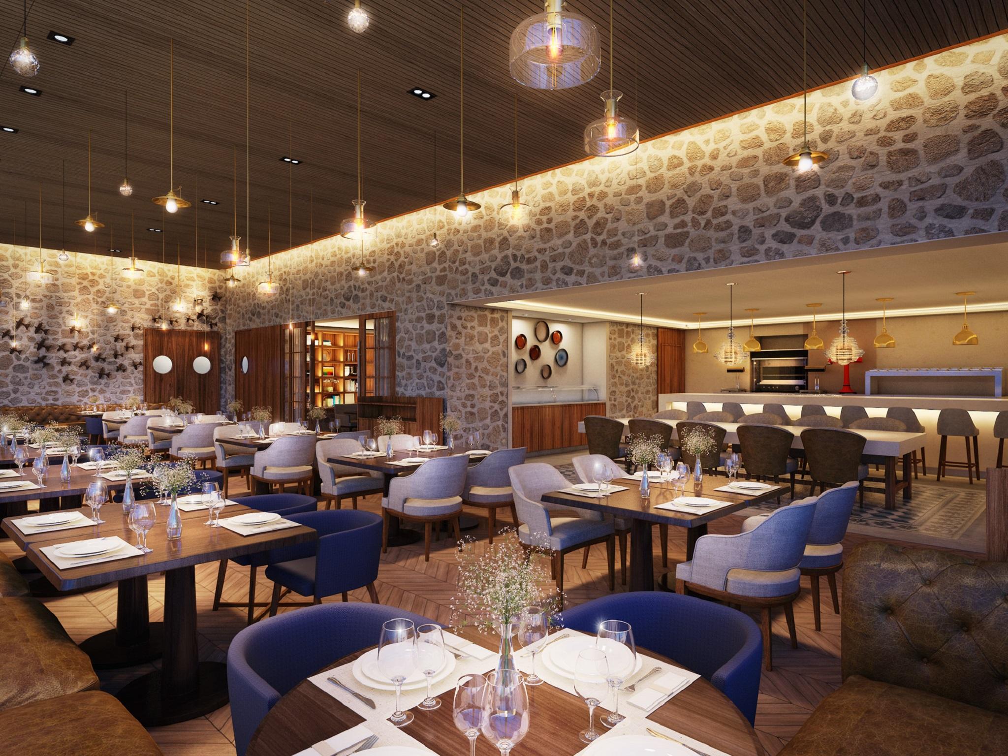 Sheraton Santos Hotel Екстер'єр фото The interior of the restaurant