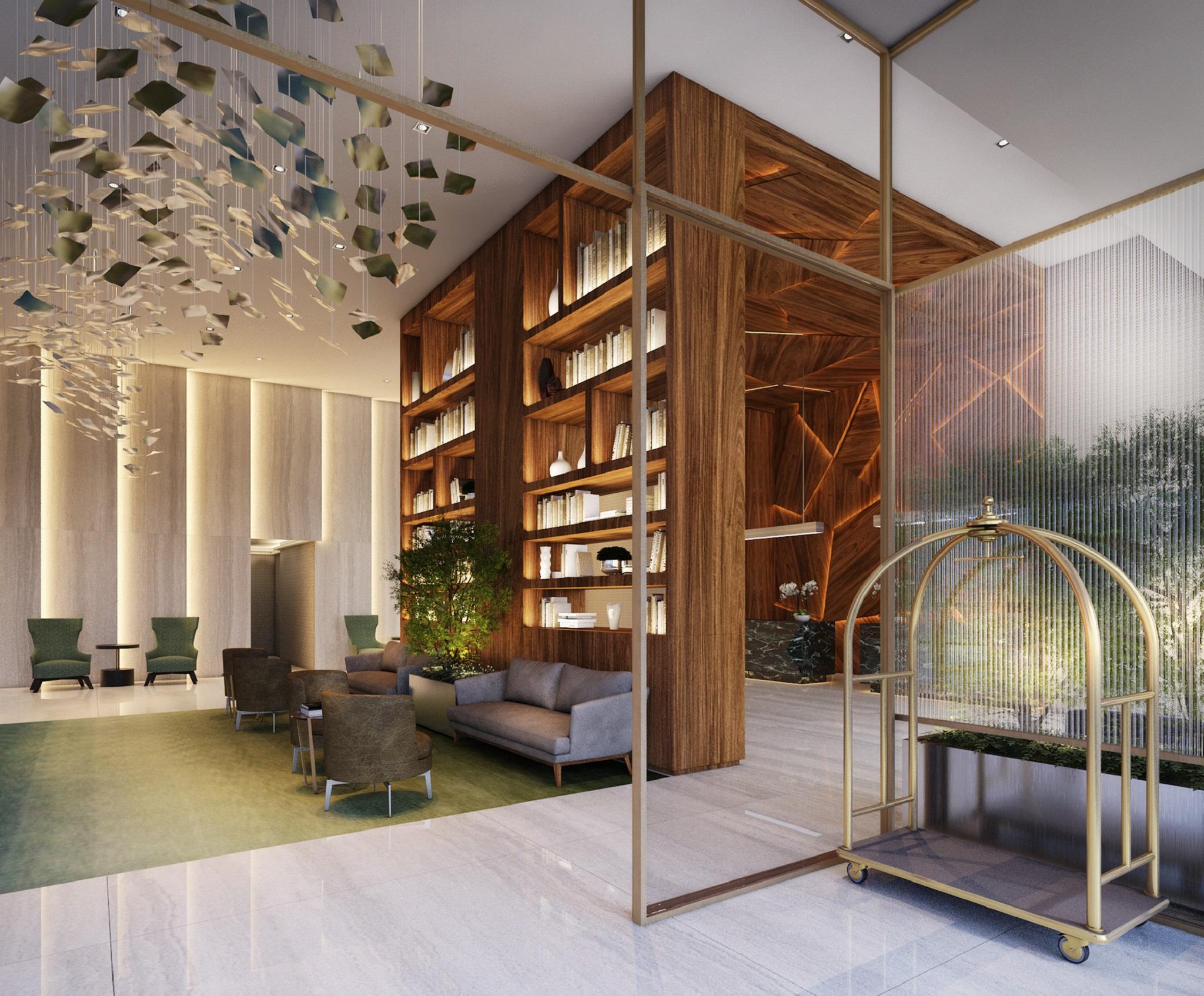 Sheraton Santos Hotel Екстер'єр фото The lobby of the hotel