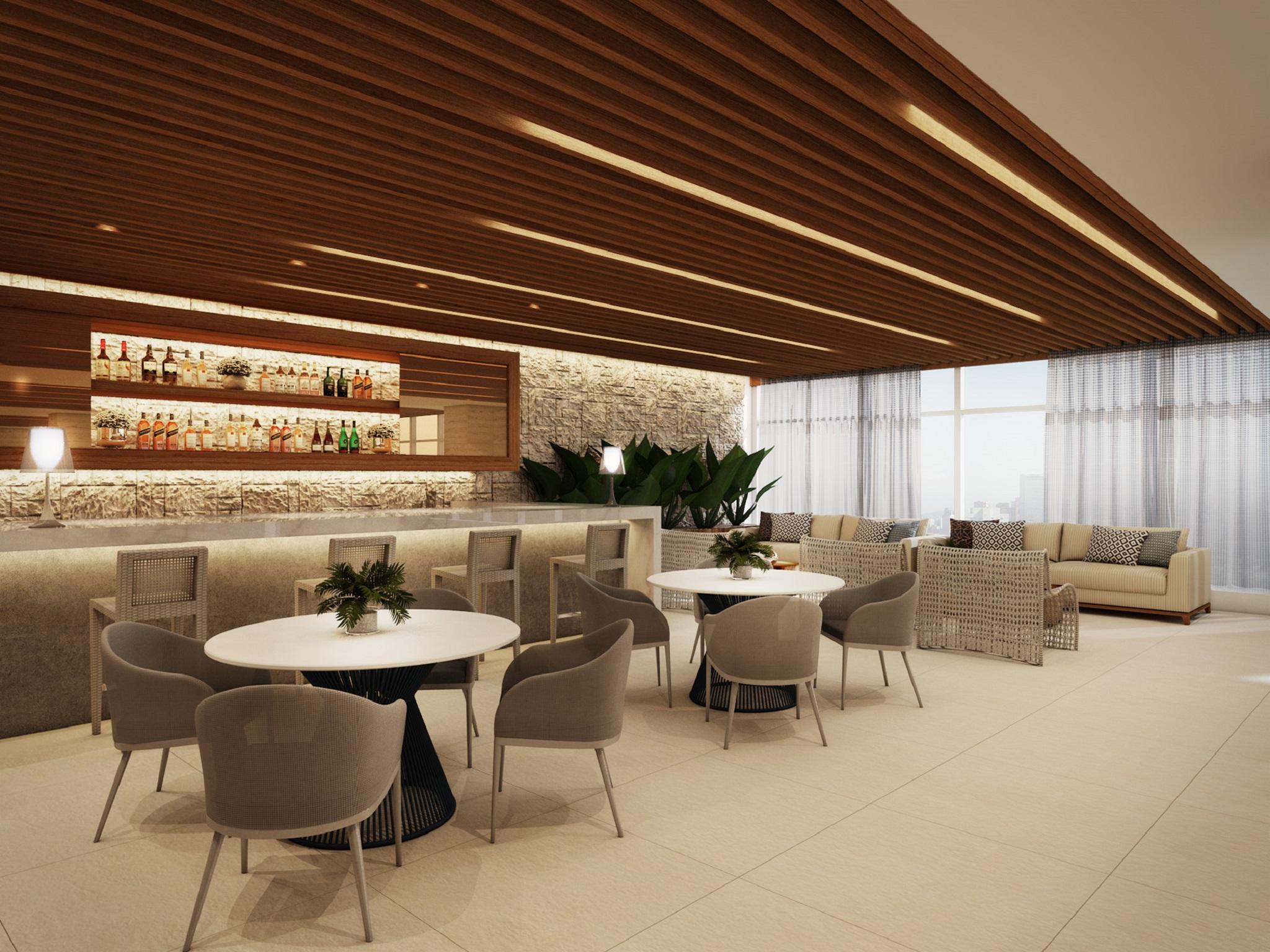 Sheraton Santos Hotel Екстер'єр фото The lounge at the airport