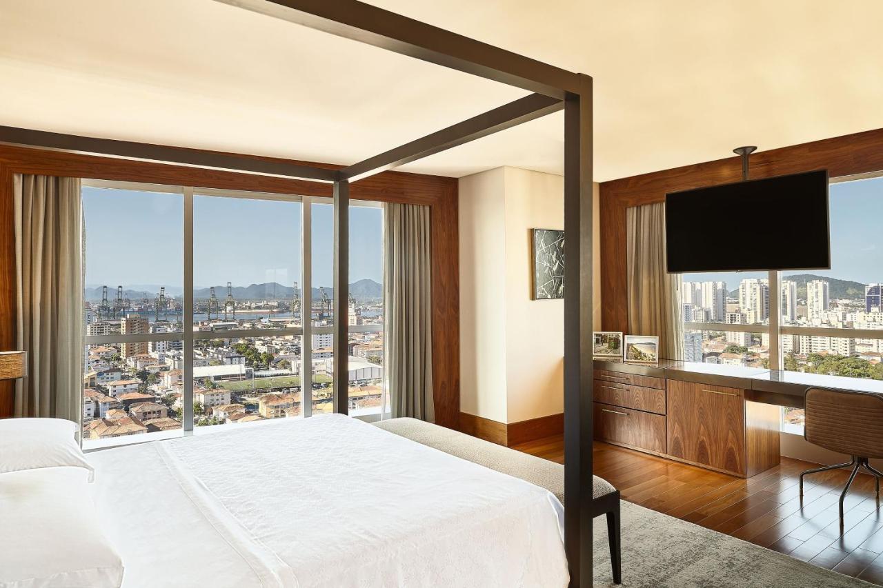 Sheraton Santos Hotel Екстер'єр фото A bedroom at the hotel