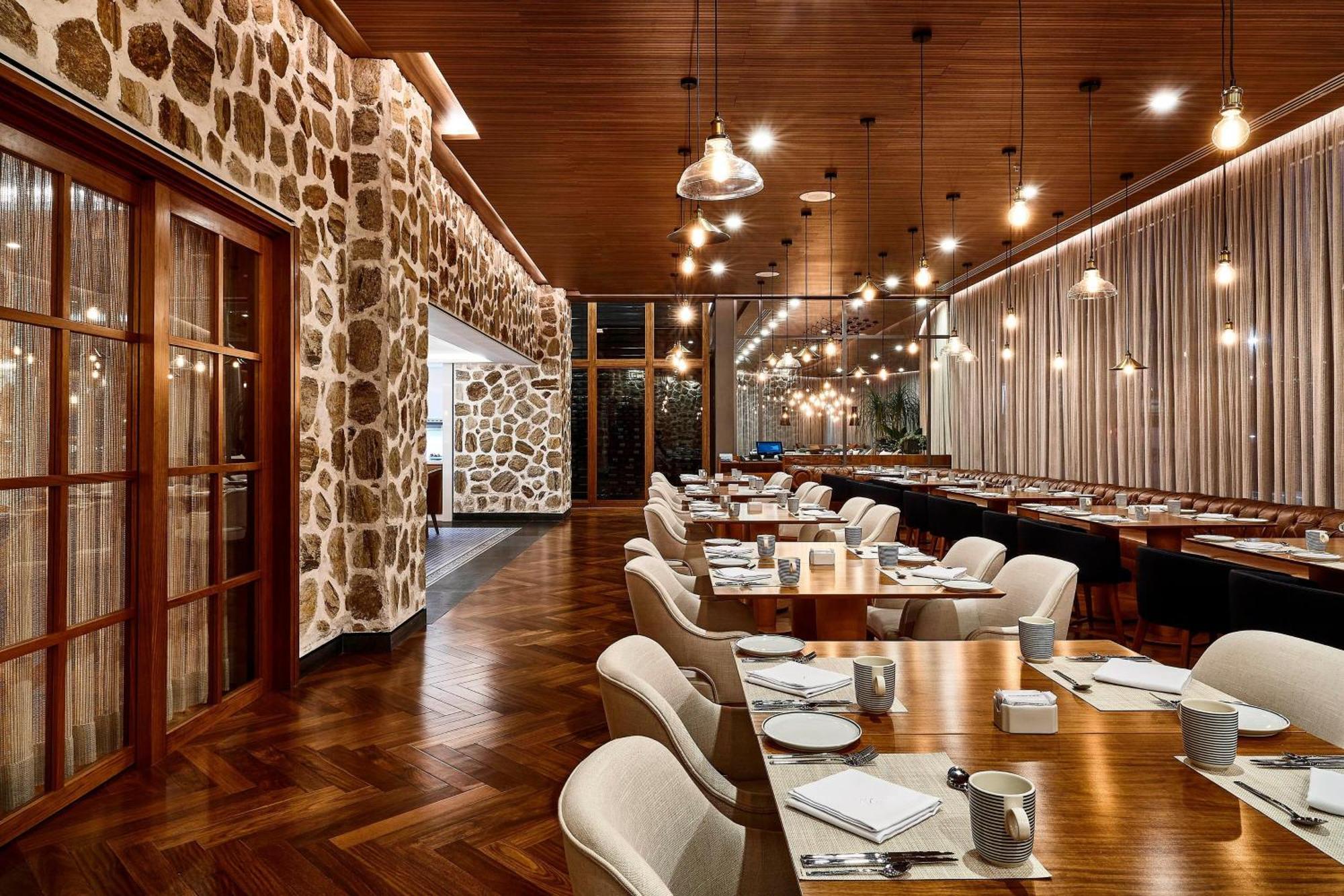 Sheraton Santos Hotel Екстер'єр фото The interior of the restaurant