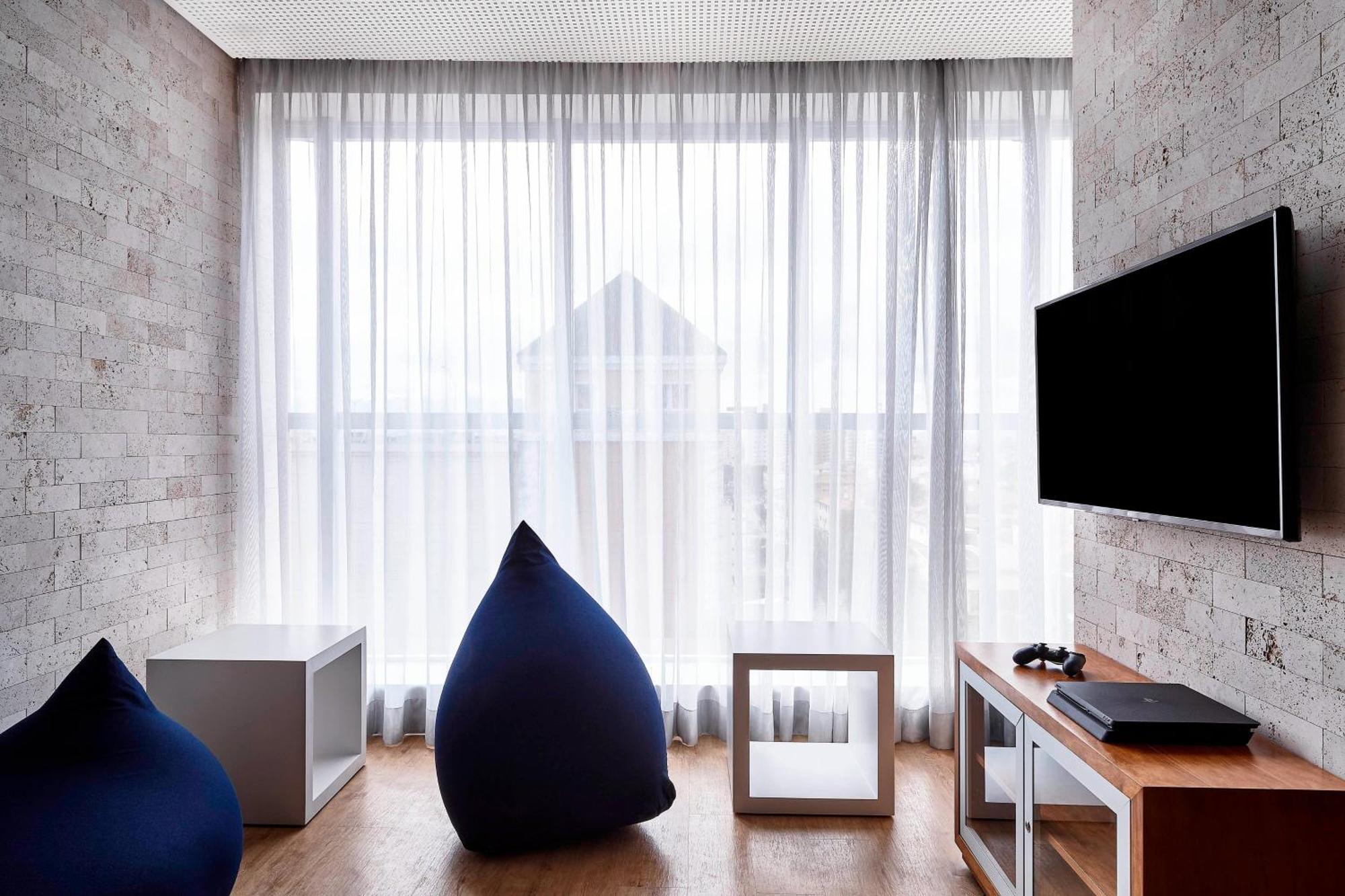 Sheraton Santos Hotel Екстер'єр фото A bean bag chair