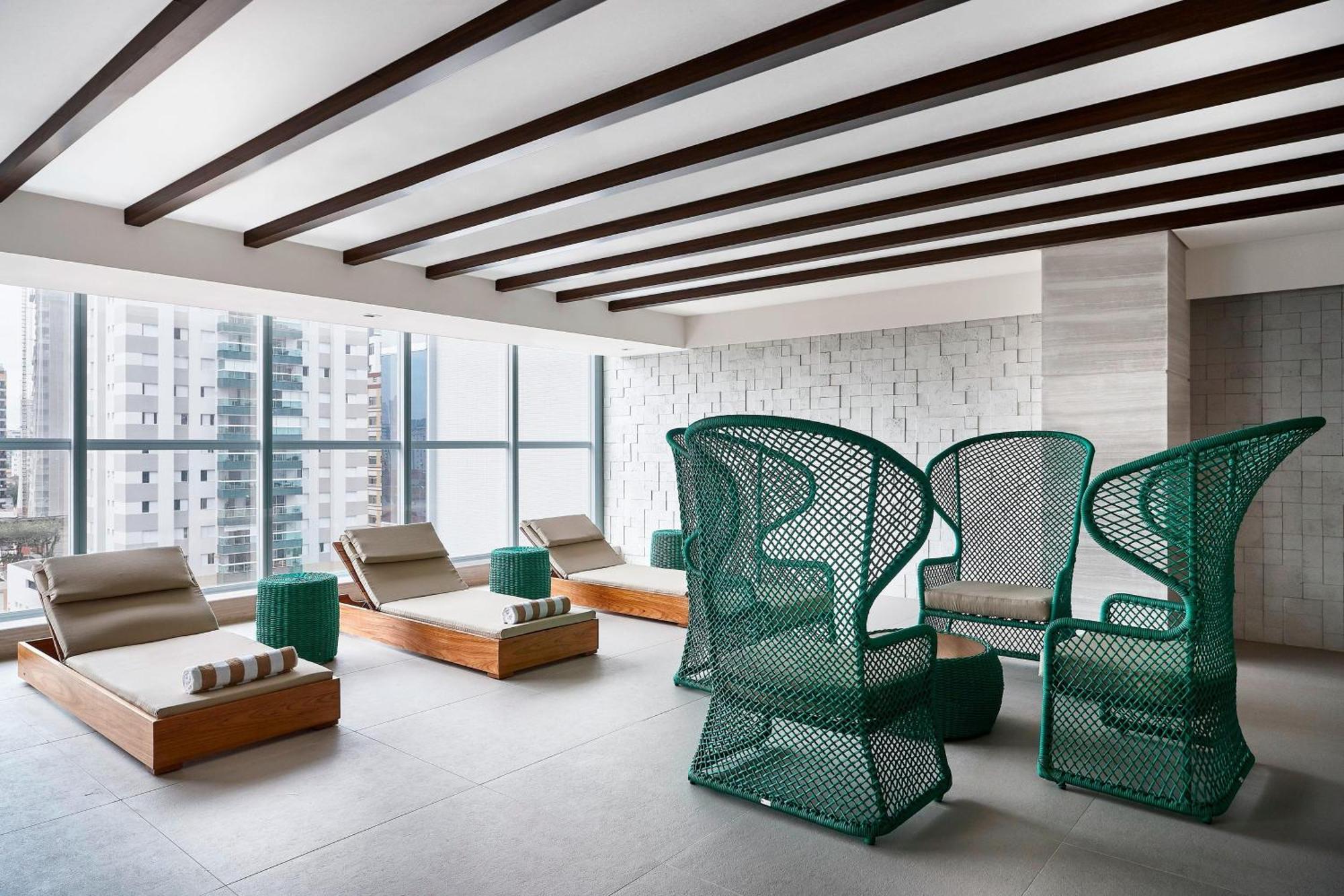 Sheraton Santos Hotel Екстер'єр фото The interior of the hotel