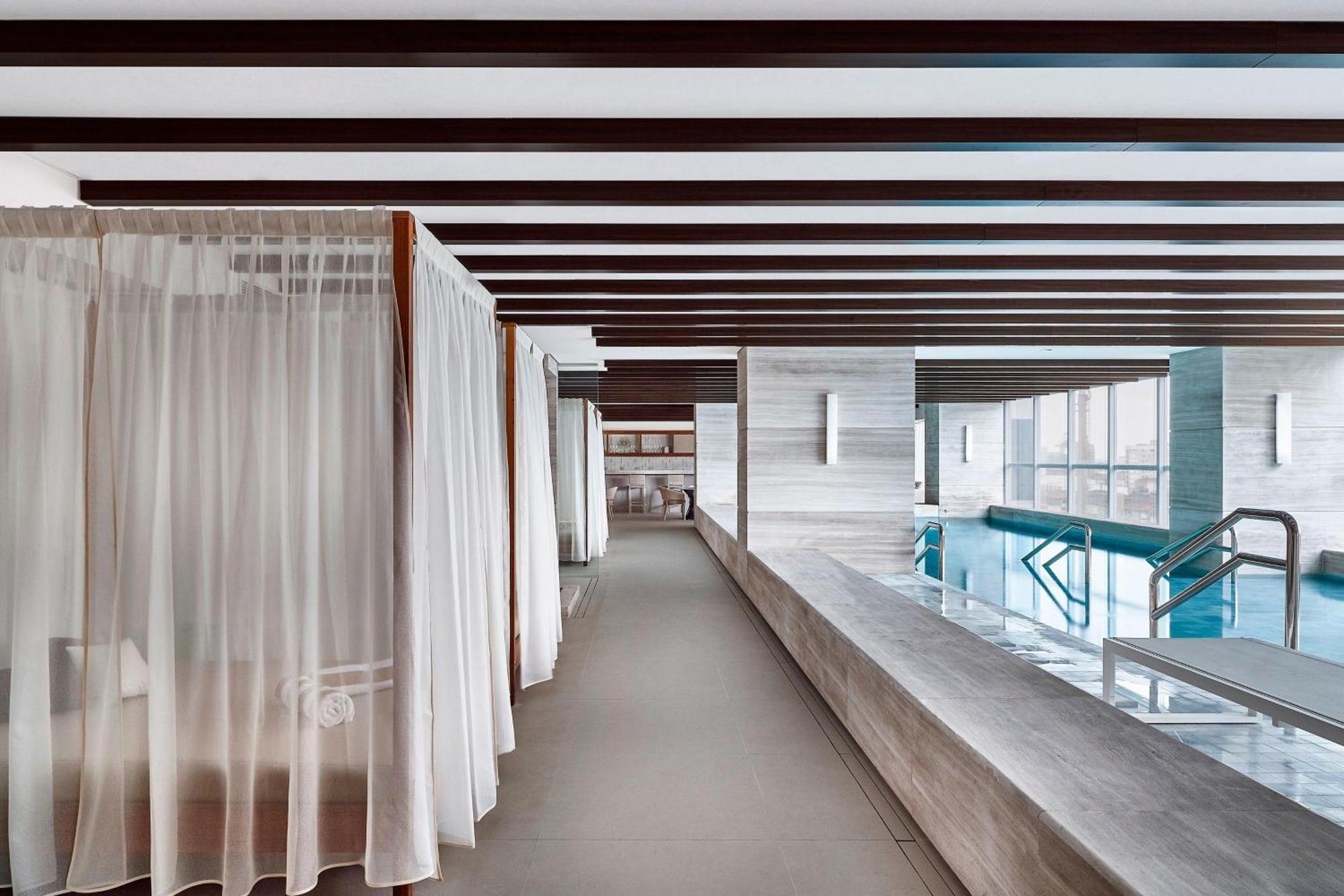 Sheraton Santos Hotel Екстер'єр фото The interior of the new building